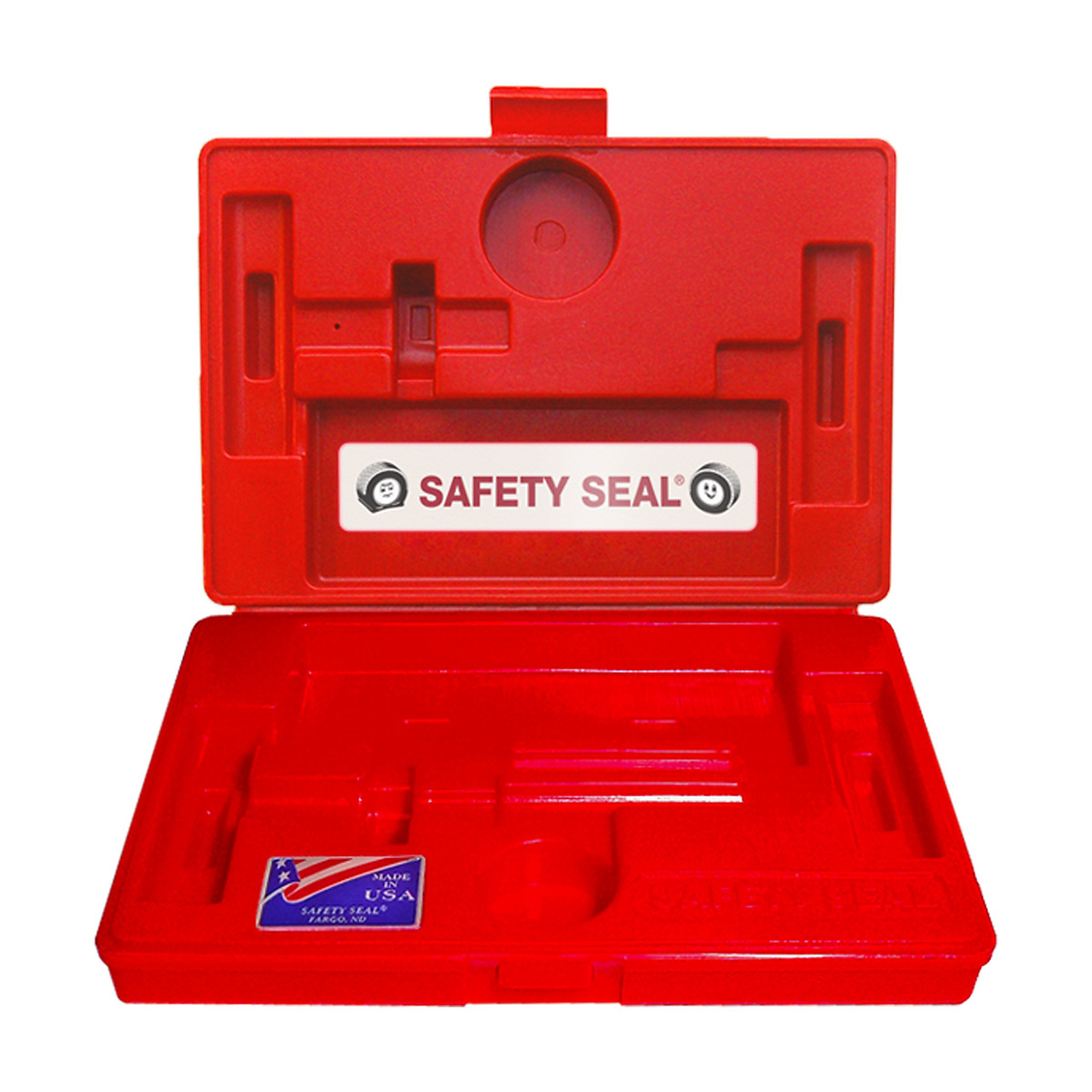 Martins Industries Safety Seal Empty Plastic Deluxe Box — Permanent Carrying Case, Model# KBP